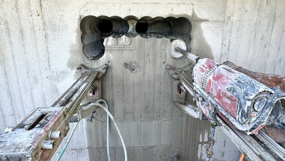 Präzises Betonbohren mit moderner Technik