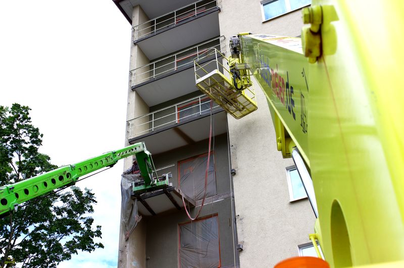 Baustelle mit Betonarbeiten Affeld GmbH